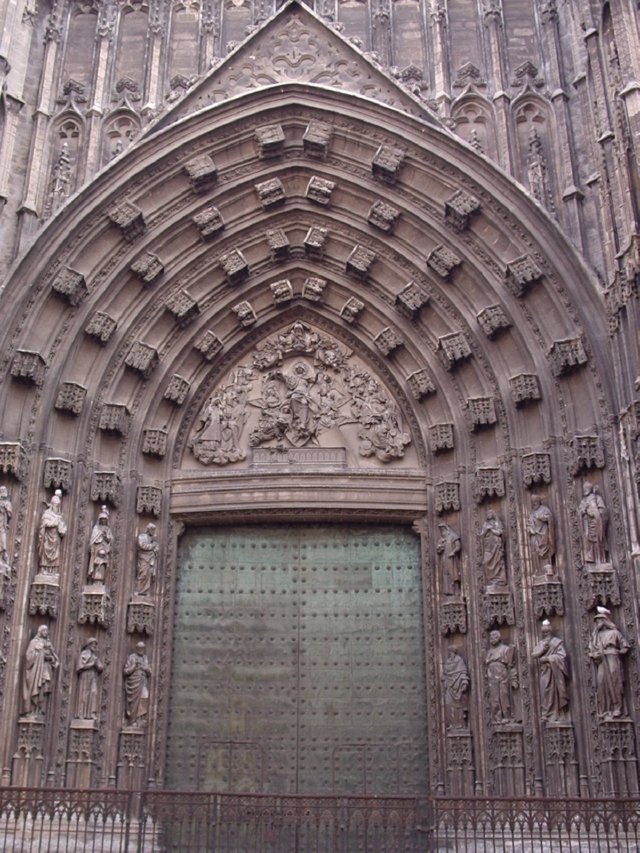 P5210332 Portada de la Asuncin   - Catedral de Sevillla - Sevilla